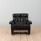 Coronado Lounge Armchair in Black Leather by Tobia Scarpa for C&B Italia, 1960s 3