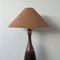 Mid-Century Ceramic and Brass Table Lamp, 1970s, Image 2