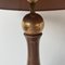 Mid-Century Ceramic and Brass Table Lamp, 1970s, Image 6
