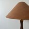Mid-Century Ceramic and Brass Table Lamp, 1970s, Image 3