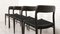 Danish Black Oak Model 75 Dining Chairs by Niels Otto (N. O.) Møller for J.L. Møllers, Set of 4 10