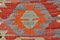 Vintage Rustic Geometric Kilim Rug, 1966, Image 9