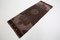 Vintage Brown Runner Rug, 1960s 3