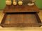 Antique Country House Lowboy Table with Drawers, Image 5