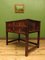 Antique Country House Lowboy Table with Drawers 9
