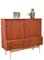 Danish Cabinet in Teak and Oak with Drawers and Sliding Doors, 1960s 2