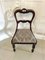 Antique William IV Carved Rosewood Dining Chairs, 1835, Set of 4, Image 5