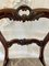 Antique William IV Carved Rosewood Dining Chairs, 1835, Set of 4, Image 9