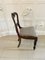 Antique William IV Carved Rosewood Dining Chairs, 1835, Set of 4 6