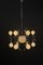 Lámpara de araña de cromo, Viena, años 20, Imagen 17