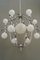 Lámpara de araña de cromo, Viena, años 20, Imagen 2