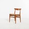 W2 Dining Chairs by Hans J. Wegner for C.M Madsens, 1950s, Set of 6, Image 9