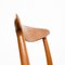 W2 Dining Chairs by Hans J. Wegner for C.M Madsens, 1950s, Set of 6, Image 13