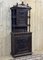 2 Part Jam Cupboard in Carved Chestnut, Brittany, Early 20th Century 3