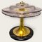 Lámpara de mesa grande de cristal de Murano, años 70, Imagen 1