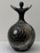 Moulded & Carved Resin Sculpture with Silver Gloss Finish, 1990s, Image 1