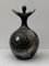 Moulded & Carved Resin Sculpture with Silver Gloss Finish, 1990s 2