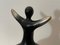Moulded & Carved Resin Sculpture with Silver Gloss Finish, 1990s 3