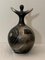 Moulded & Carved Resin Sculpture with Silver Gloss Finish, 1990s 4