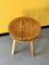 French Brutalist Stool in Pine, 1950s, Image 6