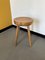French Brutalist Stool in Pine, 1950s, Image 4