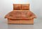 Cognac Patchwork Leather Sofa attributed to Gerard Van Den Berg, The Netherlands, 1970s, Image 1
