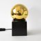 Vintage Gold Ball Table Lamp from Philips, 1970s, Image 4