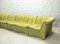 Vintage Swedish Modular Sofa in Olive Green from Ikea, 1970s, Set of 7 6