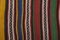 Turkish Striped Kilim Runner Rug 7