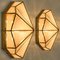 Octagonal Brass & Glass Ceiling Lamp or Sconce from Glashütte Limburg, 1970s, Image 5