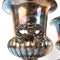 Vasen aus versilbertem Metall, Europa, 19. oder 20. Jahrhundert, 2er Set 7