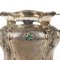 Silberne Vase von F. Saracchi, Italien, 1930er-1940er 3