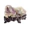 Buffalo Sculpture in Pink Tourmaline, Image 1