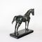 Bronze Pferd Figurine auf Holzsockel 6