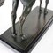 Bronze Pferd Figurine auf Holzsockel 7