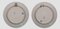 Decorated Plates, Early 20th Century, Set of 2 4