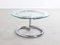 Table Anaconda en Verre et en Chrome par Paul Tuttle, 1970s 6