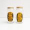 Antique Spanish Glass Anchovy Containers, 1950s, Set of 2 2