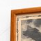 Spanish Artist, Scene with Marine Vessels & Airships, 1920s, Framed, Image 9