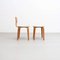 Plywood and Upholstery Chair and Stools attributed to Cor (Cornelius Louis) Alons for Den Boer, Set of 2 12