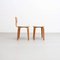 Plywood and Upholstery Chair and Stools attributed to Cor (Cornelius Louis) Alons for Den Boer, Set of 2, Image 12