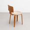 Plywood and Upholstery Chair and Stools attributed to Cor (Cornelius Louis) Alons for Den Boer, Set of 2 17