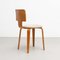 Plywood and Upholstery Chair and Stools attributed to Cor (Cornelius Louis) Alons for Den Boer, Set of 2 18