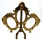 Lovers Knot Triple Picture Frame in Polished Brass form J.H. France, 1900s 8
