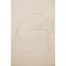 Gustav Klimt, Zusammengekauert sitzender Akt nach rechts, 1908/09, Bleistift auf Papier 2