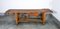 Vintage Oak Carpenter Table 10