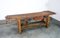 Vintage Oak Carpenter Table, Image 11