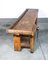 Vintage Oak Carpenter Table, Image 2