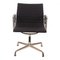 Ea-108 Stuhl aus schwarzem Hopsak von Charles Eames für Vitra 2