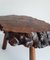 Mesa baja vintage de madera de raíz, Imagen 3